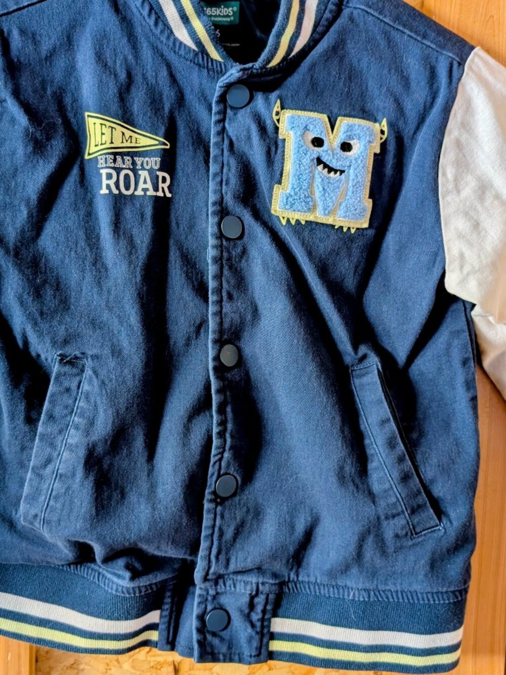 365KIDS from Garanimals Size 6 Boys Monster Jacket